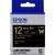 EPSON LK-4BKK - Label Works Labels Ribbon Gold/Black 12MM Tape Cart
