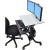 Ergotron 24-214-085 - Workfit-C Dual LD Sit-Stand Workstation