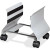 Fellowes 91781 - Premium CPU Stand - Platinum with Four Casters