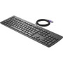 HP T4E66AA - PS/2 Business Slim Keyboard/Mouse/Mousepad