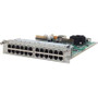 HPE JG427A - MSR 24P GIG-T PoE Switch Hmim Module