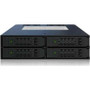 Icy Dock MB994SP-4S - ToughArmor MB994SP-4S 4x2.5" SAS/SATA Hard Disk Drive Hot Swap Mobile Rack - Black