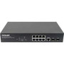 Intellinet 561167 - 8-Port Gigabit Ethernet PoE+ Web-Managed Switch with 2 SFP Ports.Provides Powerand Data