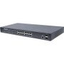Intellinet 561341 - 16-Port Gigabit Ethernet PoE+ Web-Managed Switch with 2 SFP Ports
