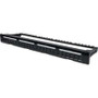 Intellinet 720427 - Blank Patch Panel 24-Port 1U Black