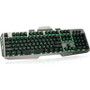 IOGEAR GKB704L-BK - Kaliber Gaming Hver Aluminum Keyboard Black/Gray