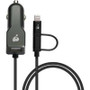 IOGEAR GPACML01 - Accessory GPACML01 DuoLinq 2-In-1 Car Charger Retail