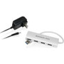 IOGEAR GUH304P - Accessory GUH304P USB 3.0 4-Port Hub with Power Supply Aluminum Retail
