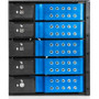 iStarUSA BPN-DE350SS-BLUE - FRT Cost Incl Contigous US Only Istarusa 3X5.25 to 5X3.5 Trayless