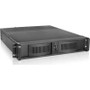 iStarUSA D-200-T - Case D-200-T 2U Rackmount No Power Supply 2/1 x Slim/1 x Door Riser Windows