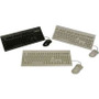 KeyTronicEMS KT800P2M10PK - 10-pack Combo 104 Key PS2 Keyboard & Optical Scroll Mouse Black