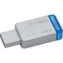 Kingston Technology DT50/64GB - 64GB USB 3.0 Datatraveler 50 Metal Blue