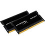 Kingston Technology HX318LS11IBK2/8 - 8GB 1866MHz DDR3L CL11 SODIMM Kit Of 2 1.35V HyperX Impact Black