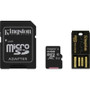 Kingston Technology MBLY10G2/64GB - 64GB Kingston Multi-Kit / Mobility Kit - Flash Memory Card - microSDXC U