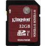 Kingston Technology SDA3/32GB - 32GB SDHC Class 3 Uhs-I Speed Flash Card