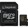Kingston Technology SDCG/64GB - 64GB microSDHC Class U3 UHS-I 90R/45W + SD Adapter