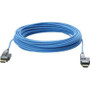 Kramer Electronics CP-AOCH/XL-50 - Active Optical HDMI Plenum Cable-50FT.-Detachable HDMI Heads Install-Ready Pulling
