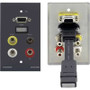 Kramer Electronics WAV-6H - Passive Wall Plate HDMI 15-Pin 3.5MM Ster