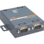 Lantronix UD2100002-01 - 2 Port RS232/ 422/ 485 Serial to IP/ Ethernet Device Server - Intl 110-240 VAC