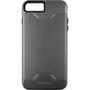 Macally KSTANDP7MGY - Grey Kickstand Anti Shock Dual Layer Case for iPhone 7