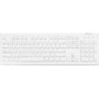 Macally MKEYXU2COMBO - Mac Full Size White Wired Apple Keyboard USB & Mouse