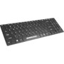 Man & Machine Inc. ITSC/B5 - Itscool Keyboard (Black) -Open Style Washable Value Keyboard. Quick Disconnect USB Cable