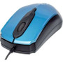 Manhattan Computer Products 177801 - Edge Optical USB Mouse USB Wired Three Buttons with Scroll Wheel 1000 dpi Blue