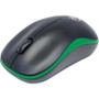 Manhattan Computer Products 179393 - Success Wireless Optical Mouse Green/Black 3 Buttons 1000DPI. 2.4G