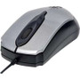 Manhattan Computer Products 179423 - Edge Optical USB Mouse USB Wired Three Buttons with Scroll Wheel 1000 dpi Grey