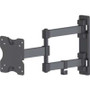 Manhattan Computer Products 461382 - Double Arm Supports One 13" to 27" TV or Monitor up to 20kg (44lbs.) Black Lifeti