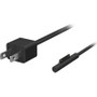 MicrosoftQ4Q-00001 - Wall Charger for Surface Pro 3 and 4 and Surface Book Black