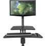 MooreCo90530 - Balt Desk Mounted Sit/Stand Workstation Single Monitor