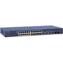 NETGEARFS728TLP-100NAS - ProSAFE 28-Port 10/100 Fast Ethernet Smart Managed Switch with 12 PoE Ports 2 Gigab