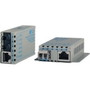 Omnitron Systems Technology1102D-0-11 - miConverter 10/100 PoE/D RJ-45 to 100 SM/SC 1310/5km Wall Mount PoE/PD + AC PS