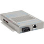 Omnitron Systems Technology2703902 - OmniConverter FPoE/S 10/100 PoE to 100 Fiber SM/SC 1310nm/30km AC Power Supply