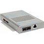 Omnitron Systems Technology2709747 - OmniConverter FPoE/S 10/100 PoE to 2x100 Fiber SFP Universal Power Supply