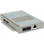 Omnitron Systems Technology2717051 - OmniConverter FPoE+/S 10/100 PoE+ to 2x100 Fiber SFP AC Power Supply