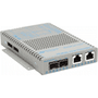 Omnitron Systems Technology2724366 - OmniConverter FPoE/SL 2x10/100 PoE to 2x100 Fiber SFP AC Power Supply