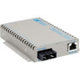 Omnitron Systems Technology2725817 - OmniConverter FPoE/SE 10/100/1000 PoE to 100 Fiber SM/SC 1310nm/30km AC Power