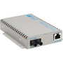 Omnitron Systems Technology2732392 - OmniConverter FPoE+/SE 10/100/100 PoE+ to 100 Fiber SM/ST 1310nm/30km AC Power
