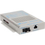 Omnitron Systems Technology2739696 - OmniConverter GPoE/S 10/100/1000 PoE to 1000 Fiber SM/ST 1310nm/12km AC Power