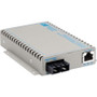 Omnitron Systems Technology2761611 - OmniConverter GPoE/SE 10/100/1000 PoE to 1000 Fiber SM/ST 1310nm/12km AC Power