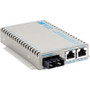 Omnitron Systems Technology2769656 - OmniConverter GPoE+/SE 2x10/100/1000 PoE+ to 1000 Fiber SM/SC 1310nm/12km AC PS
