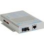 Omnitron Systems Technology2776220 - OmniConverter GHPoE/S 10/100/1000 60W to 1000 Fiber SM/ST 1310nm/12km AC Power