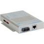 Omnitron Systems Technology2776950 - OmniConverter GHPoE/S 10/100/1000 60W to 1000 Fiber SM/SC 1310nm/12km AC Power