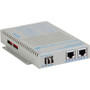 Omnitron Systems Technology2778421 - OmniConverter GHPoE/S 2x10/100/1000 60W to 1000 Fiber SM/LC 1310mm/12km AC Power