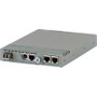 Omnitron Systems Technology8246-111-W - iConverter 1-Module Redundant Chassis 2x 10/100 RJ-45 with 2x 100/240VAC PS Wide