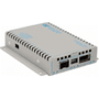 Omnitron Systems Technology8599-01-FW - iConverter XG 10G SFP+ to 10G XFP DC Terminal Wall Mount