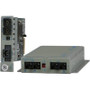 Omnitron Systems Technology8661-1-D - iConverter OC3FF Fiber MM/SC 1310nm/5km to Fiber SM/SC 1310nm/30km AC PS Wall