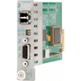Omnitron Systems Technology8786-0 - iConverter RS422/485 DB9 to Fiber MM/LC 1310nm/5km Plug-in Module